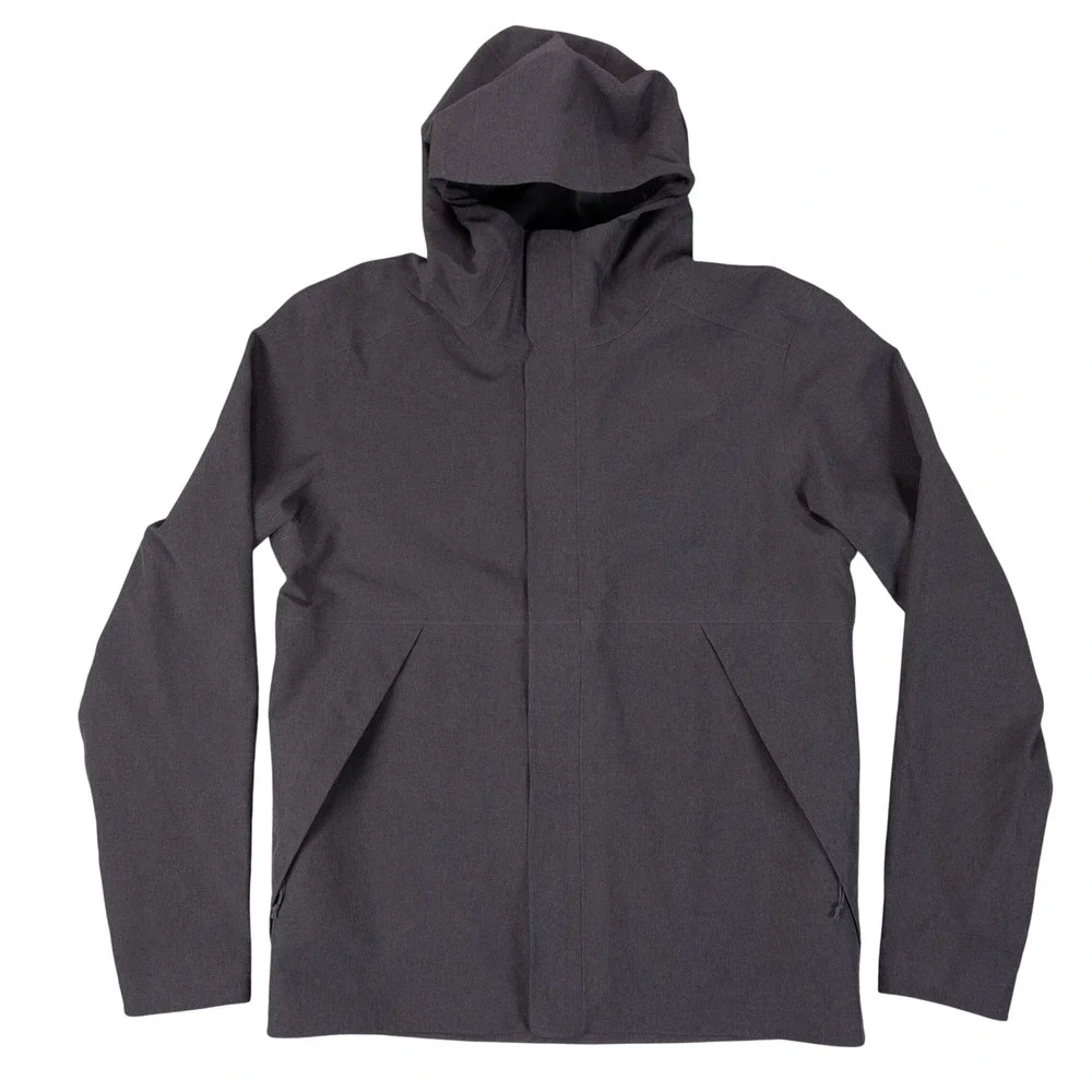 The North Face Apex Flex GTX Jacket Mens Medium Grey Dry Vent Waterproof Hooded